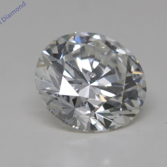 Round Diamond Pendant 14K White (1 Ct I Si2 ) Gia C47200066 - Picture 6 of 6